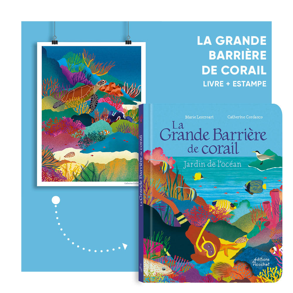 Livre et estampe La Grande Barrière de corail