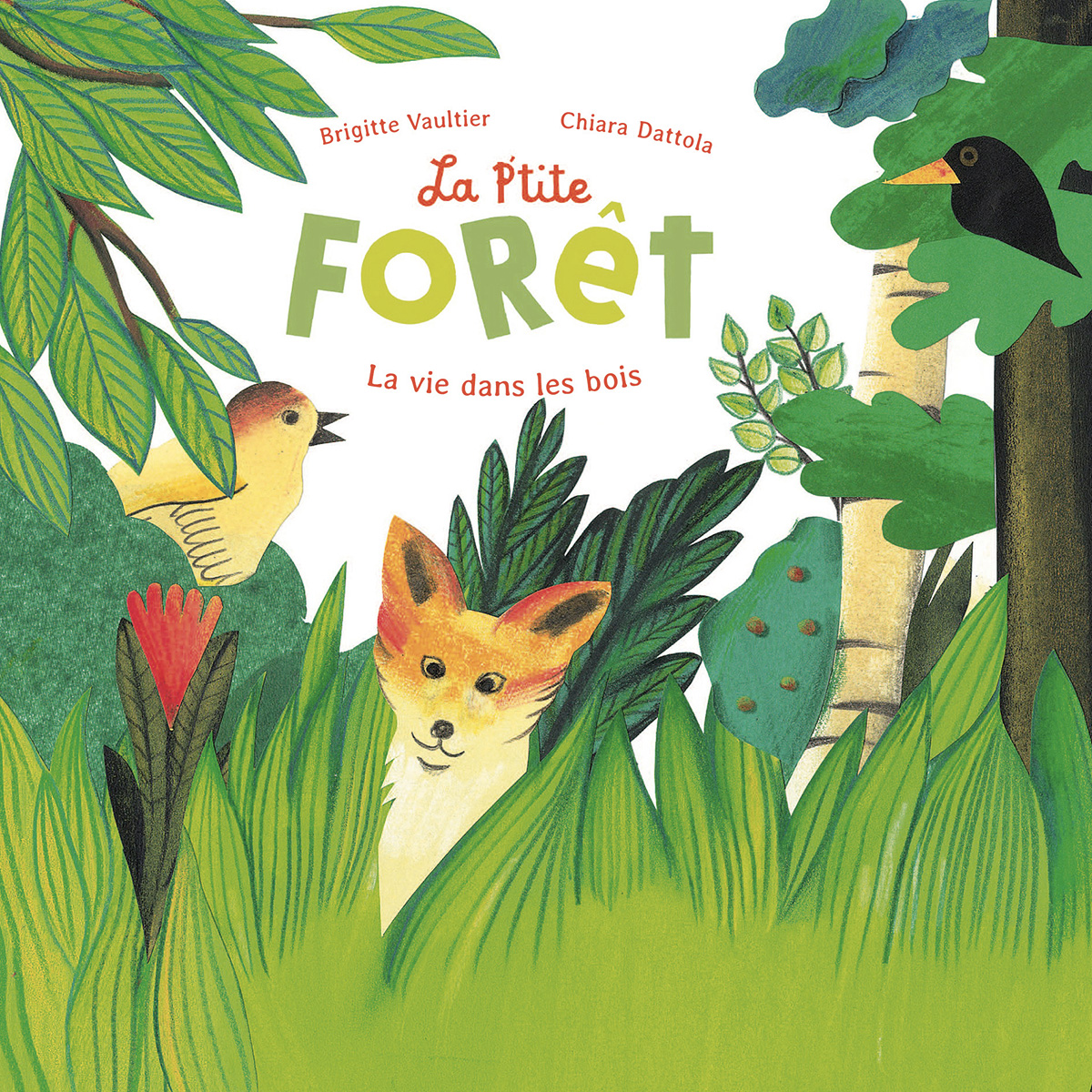 La P’tite Forêt - Une fresque animale et végétale ludique